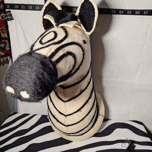 Mud Pie Zebra Large